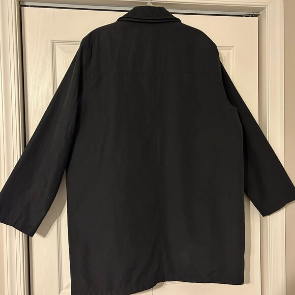 Mens RALPH LAUREN Sz L Black Removable Quilted Lining Coat - Picture 8 of 10